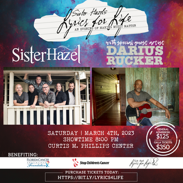 Sister Hazel's 5th Annual Lyrics for Life: A Night of Making Music Matter!