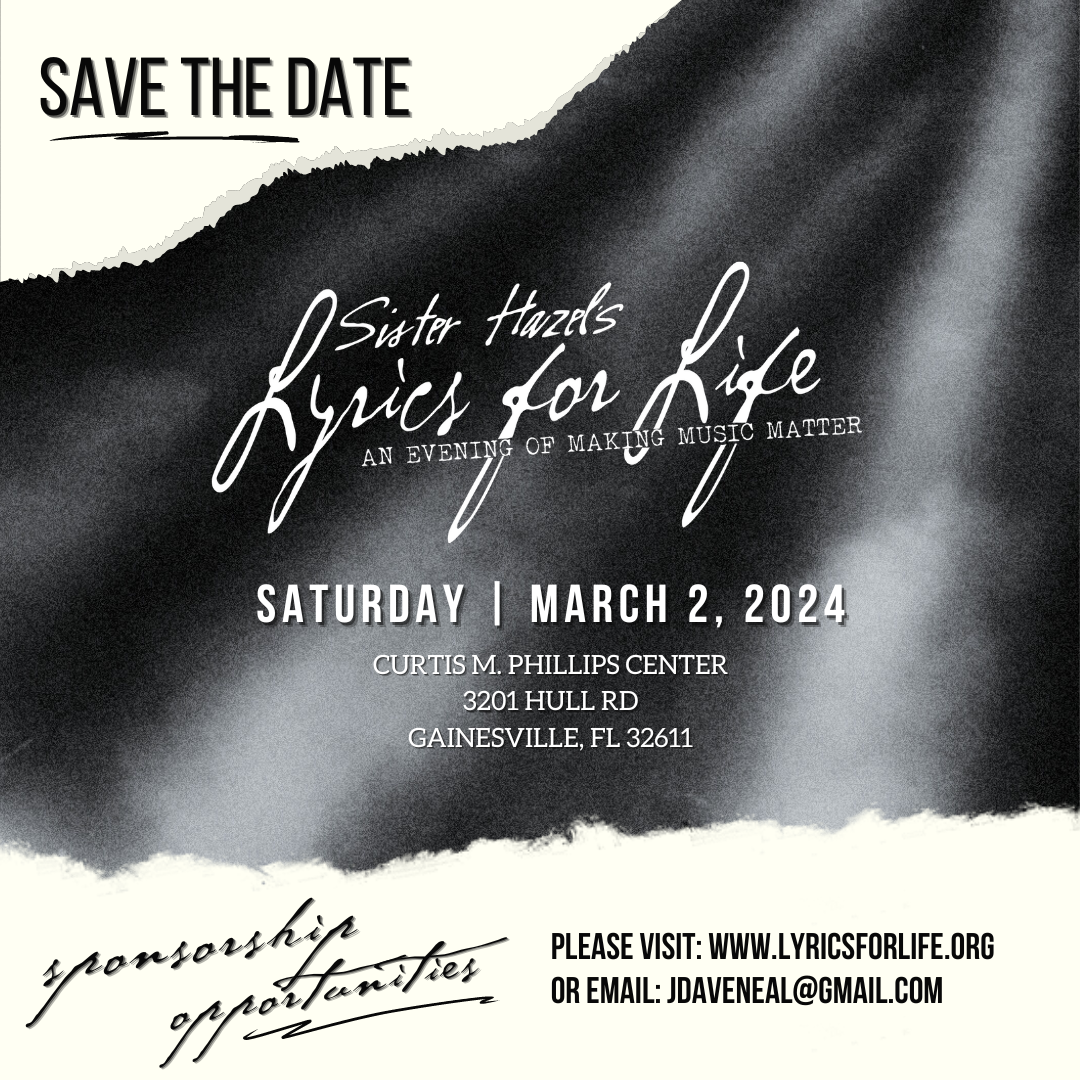 Sister Hazel's 6th Annual Lyrics for Life: A Night of Making Music Matter!